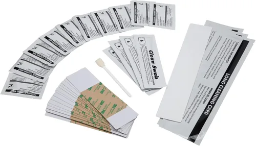 Vista 8 de Bodno Magicard Kit de limpieza, tarjetas y bolígrafo para Pronto100, 300, 400X, 600, D, Enduro y Rio Pro 3633-0053
