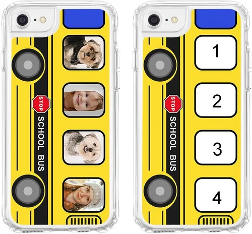 Vista 306 de Funda de teléfono personalizada para Apple iPhone 8 Plus iPhone 7 Plus, personalizada con foto, imagen, texto, imagen, diseño de imagen