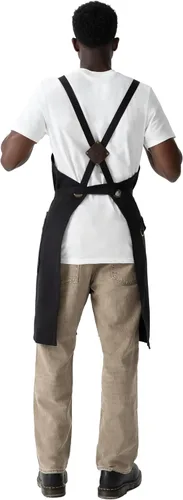 Vista 3 de Chef Works Delantal táctico unisex Negro