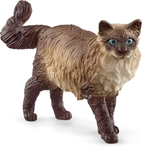 Vista 8 de Schleich Farm World - Juguete de gato abisinio - Figura de gato realista - Figura de gatito para niños y niños pequeños a partir de 3 años