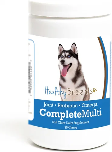 Vista 150 de Healthy Breeds Affenpinscher todo en uno multivitamínico suave masticable 60