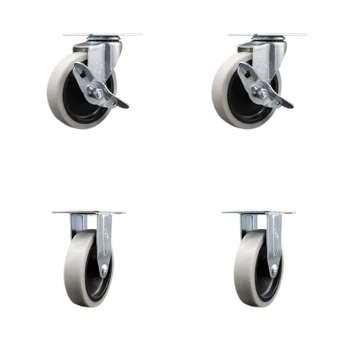 Vista 42 de Service Caster Marca – Compatible con/reemplazo para – Carritos de limpieza de conserje – Se adapta a la mayoría de carritos de limpieza Rubbermaid