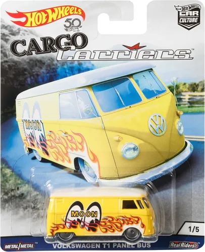Vista 4 de Hot Wheels Vehículo de autobuses de panel tipo 1 VW