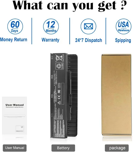 Vista 6 de DMKAOLLK A32N1405 A32LI9H - Batería para portátil Asus GL551 GL551J GL551JW GL551JW-DS71 GL551JW-DS74 GL551J-EH74 G551 G551J G551JM GL771J G771 G777
