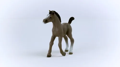Vista 4 de Schleich Horses 2023, Horse Club, juguetes de caballo para niñas y niños Cheval de Selle Francais potrillo juguete de caballo, Edades 5+