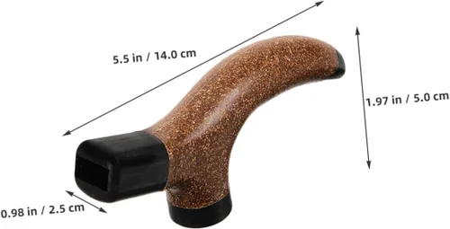 Vista 8 de 3pcs Trekking Pole Replacement Handle Durable Cork Grip for Hiking Skiing Outdoor Activities Joint Protection Easy Installation for Trekking Poles