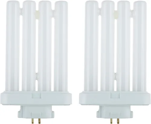 Vista 8 de Sunlite FML27/30K Foco fluorescente compacto enchufable de tubo cuádruple, FML de 4 pines, 27 vatios, 1500 lúmenes, 3000 K blanco cálido, base de 4