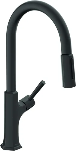 Vista 8 de hansgrohe Locarno 04855800 - Grifo de cocina de acero inoxidable con pulverizador extraíble, grifo para fregadero de cocina, óptica de acero