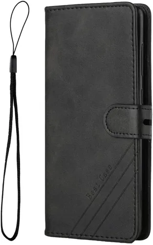 Vista 2 de GYHOYA Funda para Xiaomi Poco X5 Pro 5G Wallet Case, Xiaomi Poco X5 Pro 5G Funda de cuero Flip Folio con tarjeteros Kickstand Característica Negro