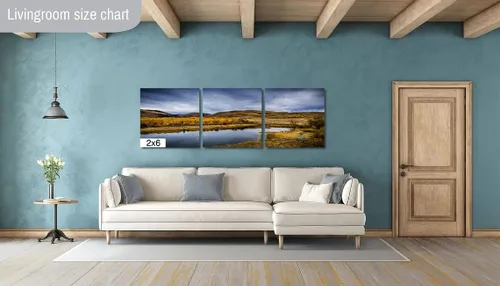 Vista 3 de Fall in Wyoming - Print/Canvas/Acrylic/Metal (Acrylic Print, 16x20 Inches)
