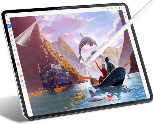 Vista 8 de JETech Protector de pantalla de papel para iPad Air 5/4 (10.9 pulgadas, modelo 2022/2020, 5ª/4ª generación), antirreflejo, película de papel PET