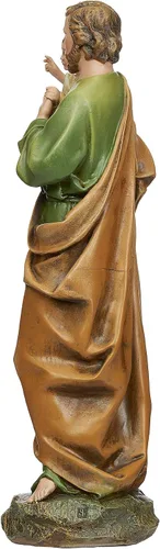 Vista 3 de Joseph Studio - Figura de estatua de San José de 14 pulgadas, colección renacentista Colección del Renacimiento • Estatua religiosa • Decoración