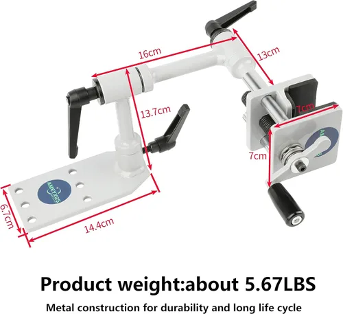 Vista 4 de Tornillo de arco para arco compuesto/arco recurvo/arco de bola de acero, ajuste de tornillo de arco universal con kit de niveles, accesorios