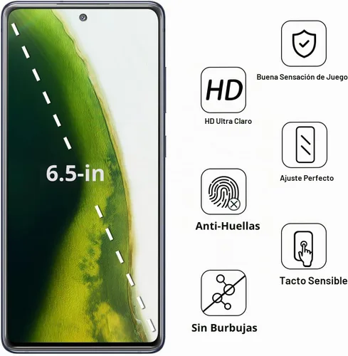 Vista 2 de Paquete de 2 protectores de pantalla de privacidad para Samsung Negro