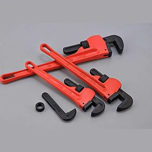 Vista 7 de Llave de tubo de 6 pulgadas, herramienta de fontanería ajustable con sujeción máxima de 1.063 in (paquete de 1)