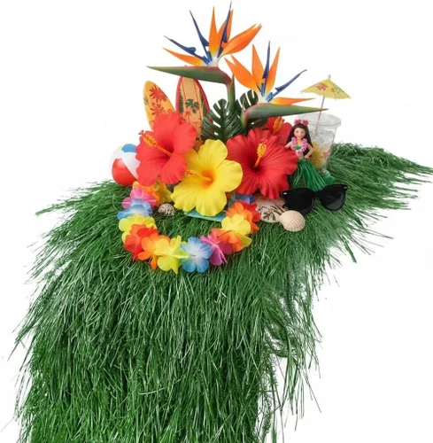 Vista 10 de XLX TURF Manteles Individuales Cuadrados Verdes de Césped Artificial para Centro de Mesa de Fiesta con Tema de Golf, Decoración de Primavera