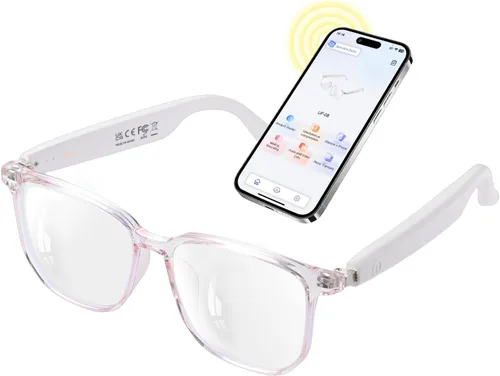 Vista 9 de GenXenon Gafas Inteligentes AI con Traducción en Tiempo Real, Bluetooth 5.3 Inalámbrico, Interpretación Simultánea Inteligente para Más de 160