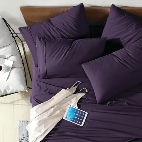 Vista 10 de Swift Home Juego de sábanas de microfibra Twin de 4 piezas (incluye 1 funda de almohada adicional), ultrasuave cepillado - extremadamente duradero