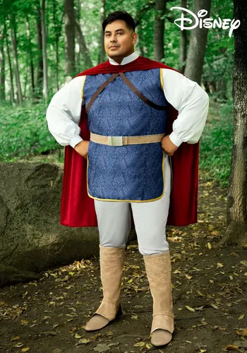 Vista 2 de Snow White The Prince Costume Men's Plus
