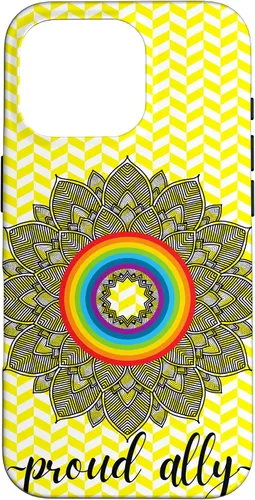 Vista 20 de Proud Ally LGBTQIA Gay Pride Month Celebration Case for iPhone 16