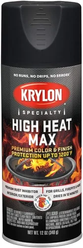 Vista 6 de Krylon K01608000 High Heat Max, aluminio, brillo, 12 onzas