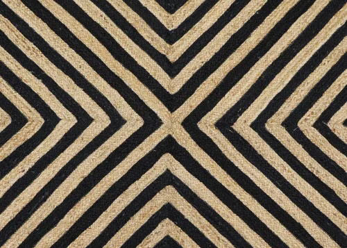 Vista 32 de Natural Jute Collection - Alfombra rectangular de 2 x 3 pies, alfombra de yute trenzada a cuadros multicolor de 0.27 pulgadas de grosor, ideal