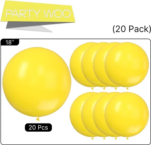 Vista 14 de PartyWoo 50 globos de látex color piel albaricoque, globos de helio boho de Albaricoque-f05