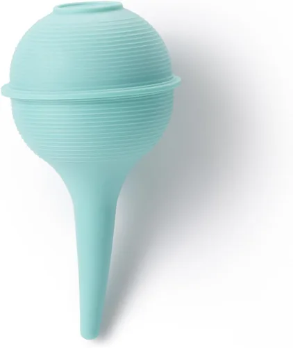 Vista 5 de Comfort Axis Aspirador nasal para bebés y jeringa de bombilla de cera de oído, verde, 3 onzas, paquete de 2