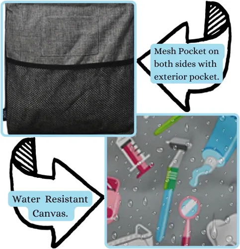 Vista 330 de NGIL Bolsa de comestibles reutilizable extra grande plegable de gran tamaño para comestibles, almacenamiento, picnic, playa, Estampado