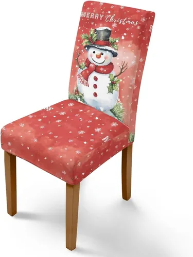 Vista 17 de Rnyleeg Juego de 1 fundas para sillas de comedor de Navidad, fundas para sillas de comedor, diseño étnico, diseño étnico, suave, lavable, para Arco