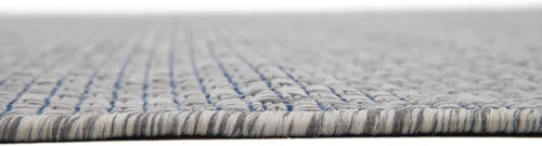 Vista 8 de Unique Loom Collection Alfombra de Área de Tejido Plano Casual de Transición Sólida Jaspeada para Interiores/Exteriores
