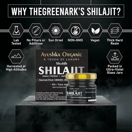 Vista 4 de Resina Shilajit del Himalaya (20 gm) de potencia máxima, Shilajit puro probado en laboratorio para hombres y mujeres, más de 85 minerales traza