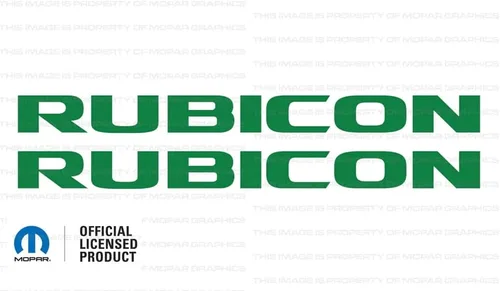 Vista 10 de Vinilo adhesivo gráfico del capó Rubicon/Adhesivo para calcomanías, compatible con Jeep Wrangler JK (2007-2018) Rosa bebé CSOFTPINK (Juego de 2)