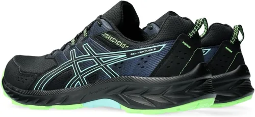 Vista 3 de ASICS Zapatillas de running Gel-Venture 9 para hombre, NegroMenta Iluminada