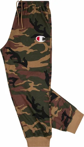 Vista 3 de Champion, Big and Tall - Pantalón de tejido gofre (waffle) y térmico para hombre alto y grande, con logotipo, Ropa de descanso, Ropa de deportes