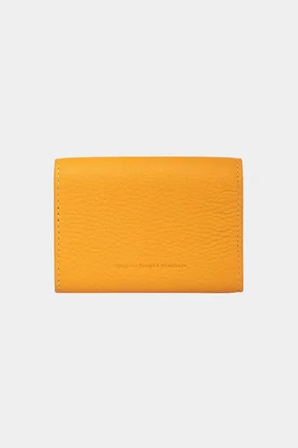 Vista 68 de grande Estuches para tarjetas 3639, Naranja, Tarjetero de cuero con cierre magnético, cartera pequeña de acordeón para mujer