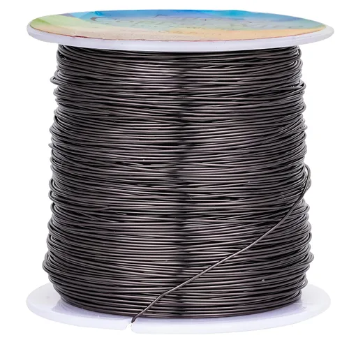 Vista 42 de Alambres de cobre resistentes al deslustre de 65.6 pies, alambre de cobre para electrocultura en jardinería, alambre de cobre de calibre 16, cables