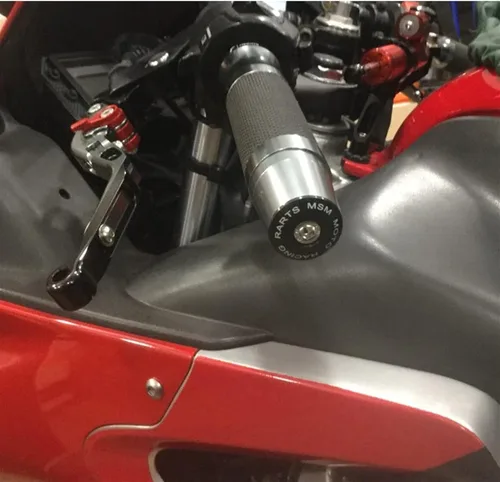 Vista 4 de Contrapeso 22MM Agarres Manillar Tapones de extremo para Suzuki GSXR600 GSXR750 GSXR1000 M109r Drz 400 DL 650 V-Strom K6 K7 K8