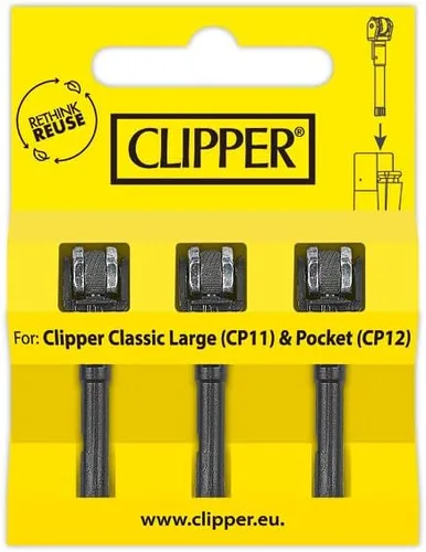 Vista 2 de Clipper Accesorios para encendedor de metal - Accesorios de pedernal Kit de valor de repuesto