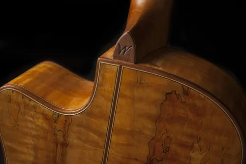 Vista 7 de Washburn Guitarra acústica-eléctrica de 6 cuerdas, natural (WCG66SCE-O)