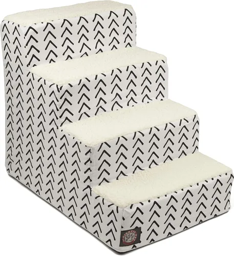 Vista 88 de Majestic Pet - Escaleras portátiles para mascotas suave escalón de espuma de sherpa escalones para perros y gatos rampa para cachorros