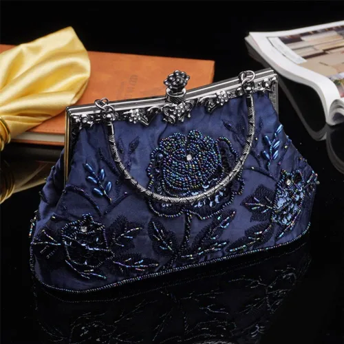 Vista 6 de Bolsos de mano de boda para mujer con lentejuelas