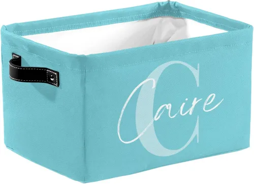 Vista 13 de Cesta de regalo personalizada con nombre, caja de juguetes de almacenamiento personalizada para niños, organizador de cubos de almacenamiento