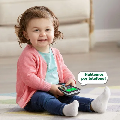 Vista 6 de LeapFrog Teléfono Emoji para chatear y contar, negro