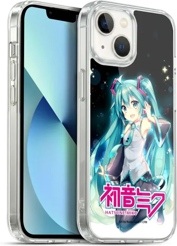 Vista 42 de Head Case Designs Licencia Oficial Hatsune Miku Gráficos Lindos Carcasa de Gel [Protección de Grado Militar] Compatible con Apple iPhone 7