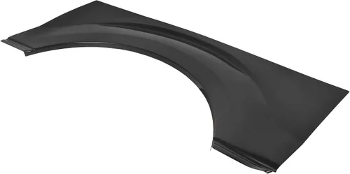 Vista 9 de ECOTRIC Panel de cuarto de arco de rueda trasera compatible con Ford F150 LD 2009-2014 sin agujeros de moldeo, panel de reparación superior