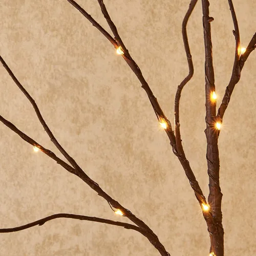 Vista 6 de Fudios Rama Iluminada Enchufable con Temporizador Ramas de Sauce con Luces de Hadas para Florero Ramita de 32 Pulgadas 150 LED Decoración de Fiestas