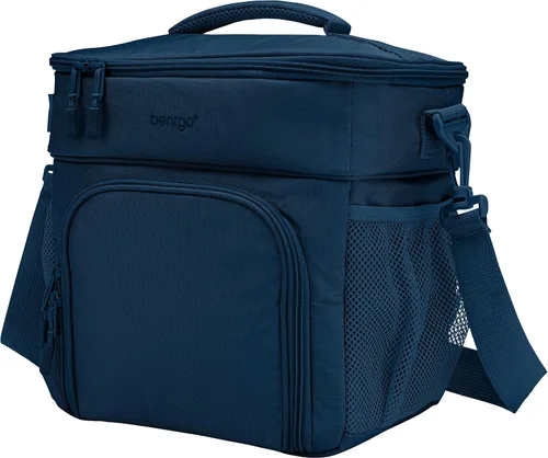 Vista 9 de Bentgo Prep Deluxe - Bolsa aislada para múltiples comidas - Bolsa de lonchera, con capacidad para 5 comidas, aislamiento premium hasta 8 horas