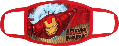 Vista 3 de Marvels Ironman - Cubrebocas recogido