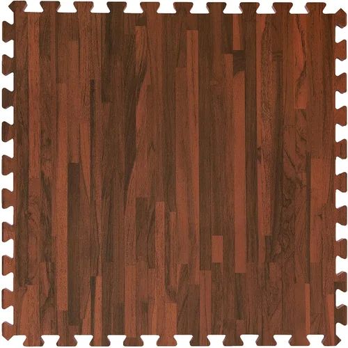 Vista 7 de IncStores baldosas de madera blanda de 2' x 2' con bordes